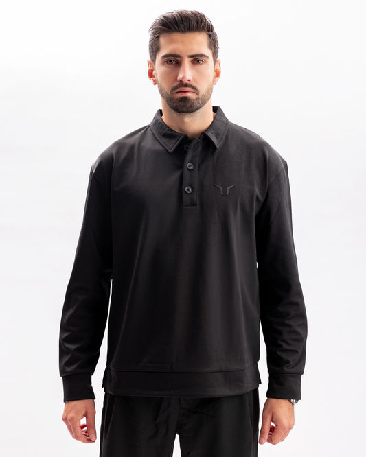 Long Sleeve Polo Shirt